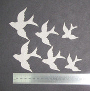 2CRAFTY Chip Board - Birds in Flight m00034